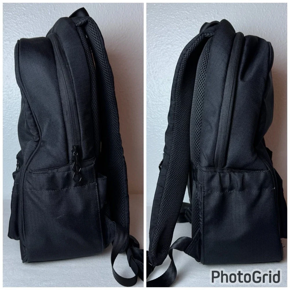 Solgaard Shore-Tex Daypack Backpack Laptop Black Bag Recycled Plastic Pockets